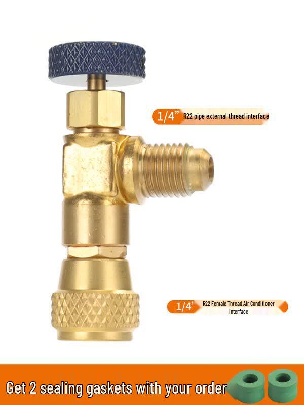 Kangzerunhe R410/R22 AC Refrigerant Charging Safety Valve