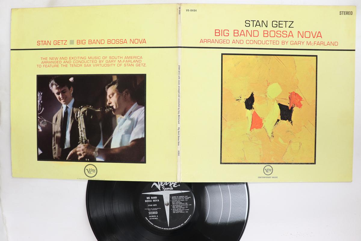 

LP Record STAN GETZ Big Band Bossa Nova V68494 VERVE 1962 US Jazz Used