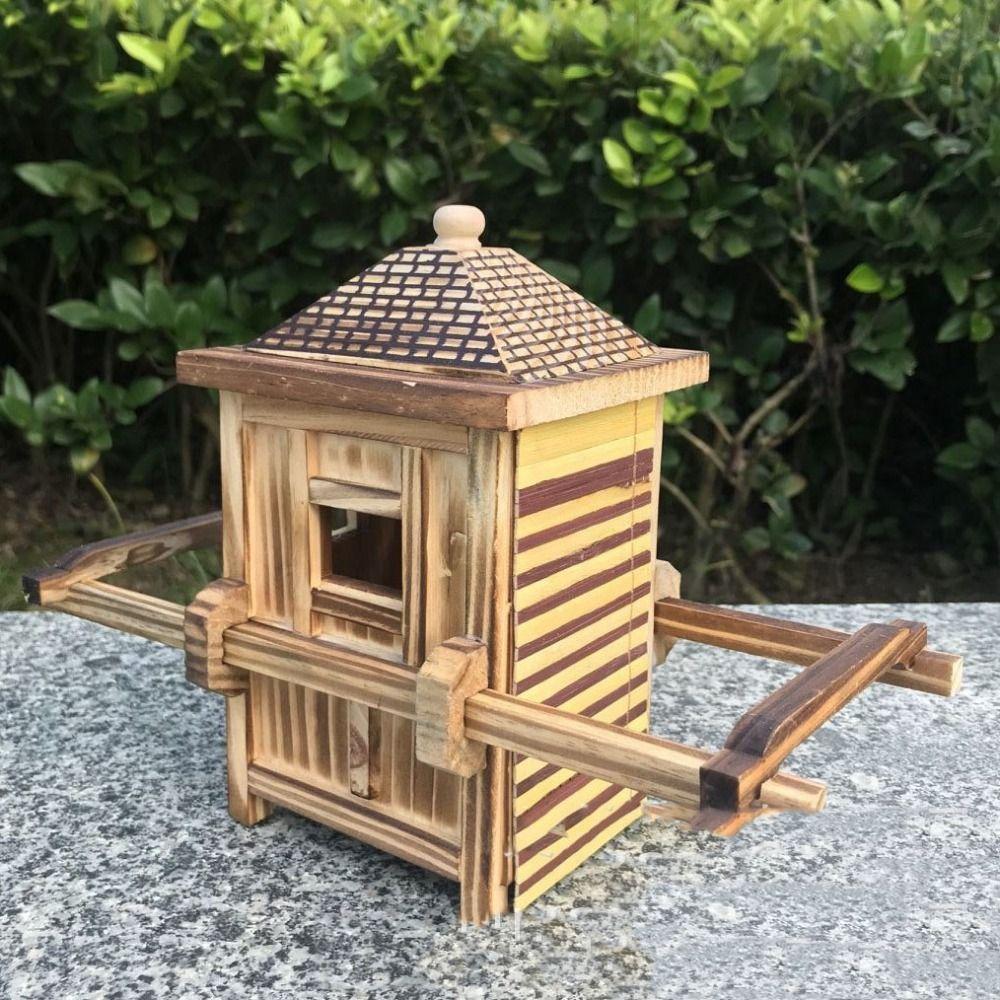 Hand-carried Durable Wooden Crafts Sedan Chair Model Simulation Model Ancient Ornaments