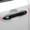 Glossy Black 4X Outer Door Handle Cover Trim For Toyota Avalon 2019-2022
