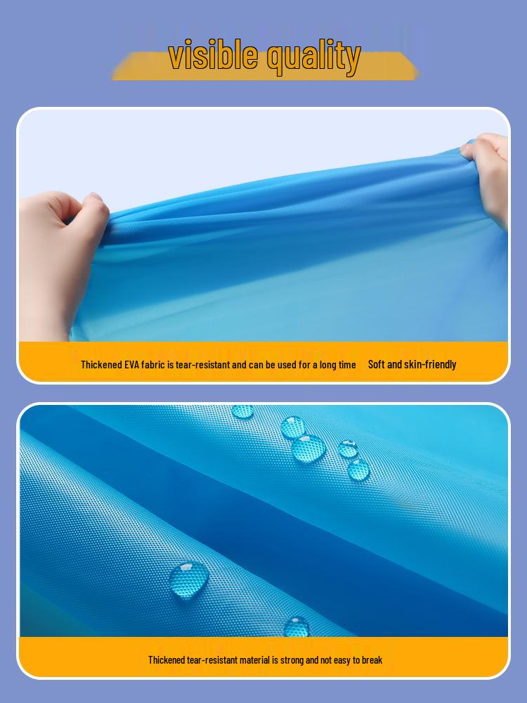 Wasserdichter, transparenter Regenponcho für Kinder mit Platz für Rucksack - Verdicktes Einteiler-Design für Jungen & Mädchen