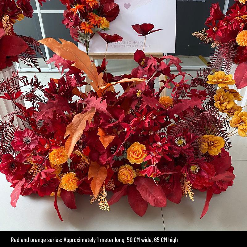 Artificial Wedding Venue Floral Decor for Aisle, Stage, and Reception