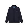 2023 Autumn New Sports Casual Fashion Printed Knit Baseball Collar Long Sleeve Jacket Men Jacket Legendary-Blue F51M338508FNV