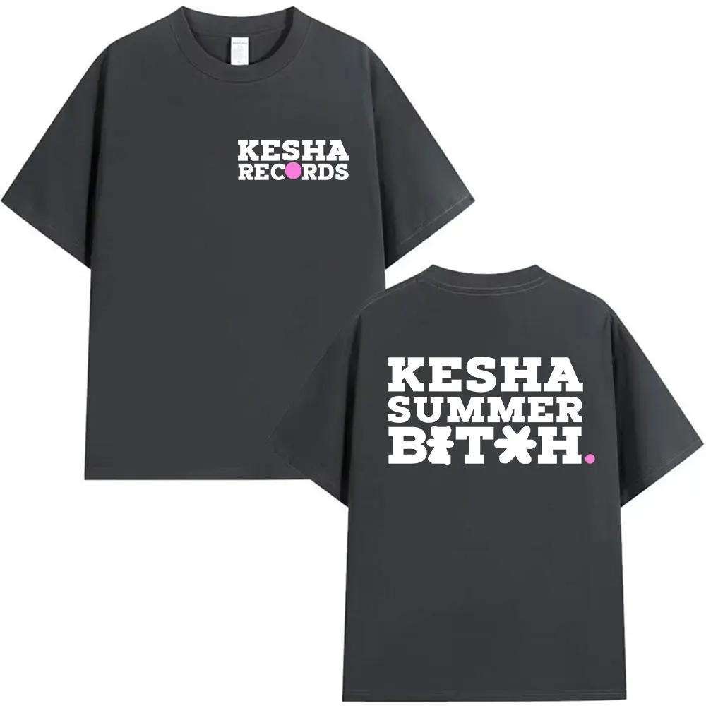 Kesha Live In The UK 2026 Tshirts House of Kesha Fan Gift Tshirt Women Unisex Cotton Tees Oversized Fashion Graphic Printing Tops