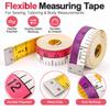 Double-Sided Markings Body Measuring Ruler 150cm Flat Ruler  for Sewing and Body Measurements