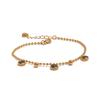 Yhpup Luxury Shiny Cubic Zirconia Chain Stainless Steel Aesthetic Necklace Bracelet Waterproof Fashion Jewelry Women Party Gift