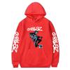2023 Autumn-Winter GORILLAZ Cartoon Pullover Hoodie - Plus Size Trendy Hooded Sweatshirt