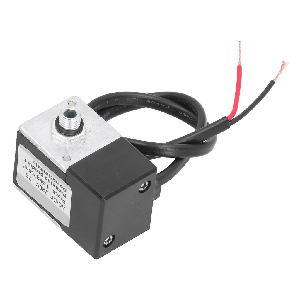 Verzögertes Magnetventil Elektrisches Messing Luftkompressorpumpenzubehör ACDC 220V