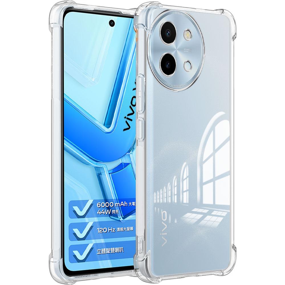 Phone Case For Vivo V40 Lite Case Clear Soft Silicone Shockproof Airbag Bumper For Vivo V40 Pro 5G V40 SE Back Cover Fundas