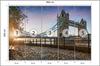 Photomural London Tower Bridge Washable Fleece 460x300
