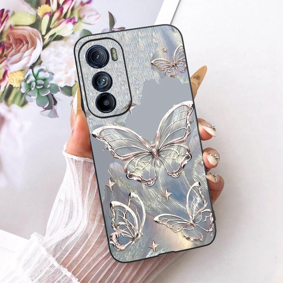 Cute Printing Phone Case For Motorola Edge 30 30Pro 30Neo Soft Black Silicone TPU Cases For MOTO Edge30 Pro Neo Covers Bumpers
