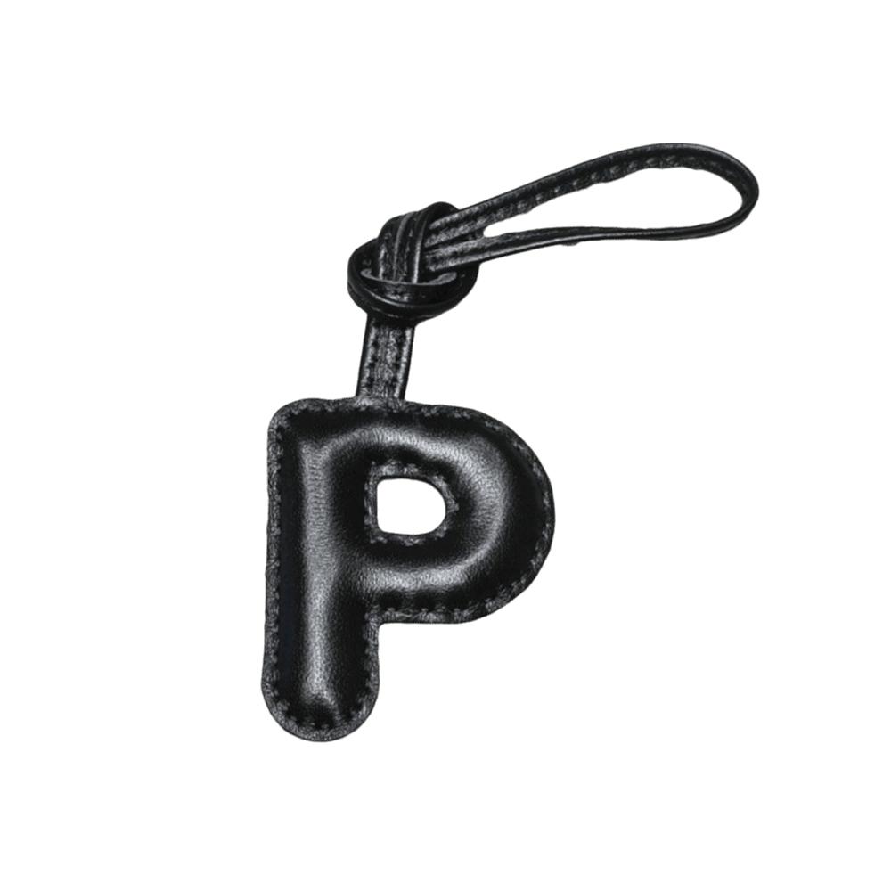 26 Initials Leather Alphabet Key Chain Genuine Sheepskin Car Pendant  Ladies