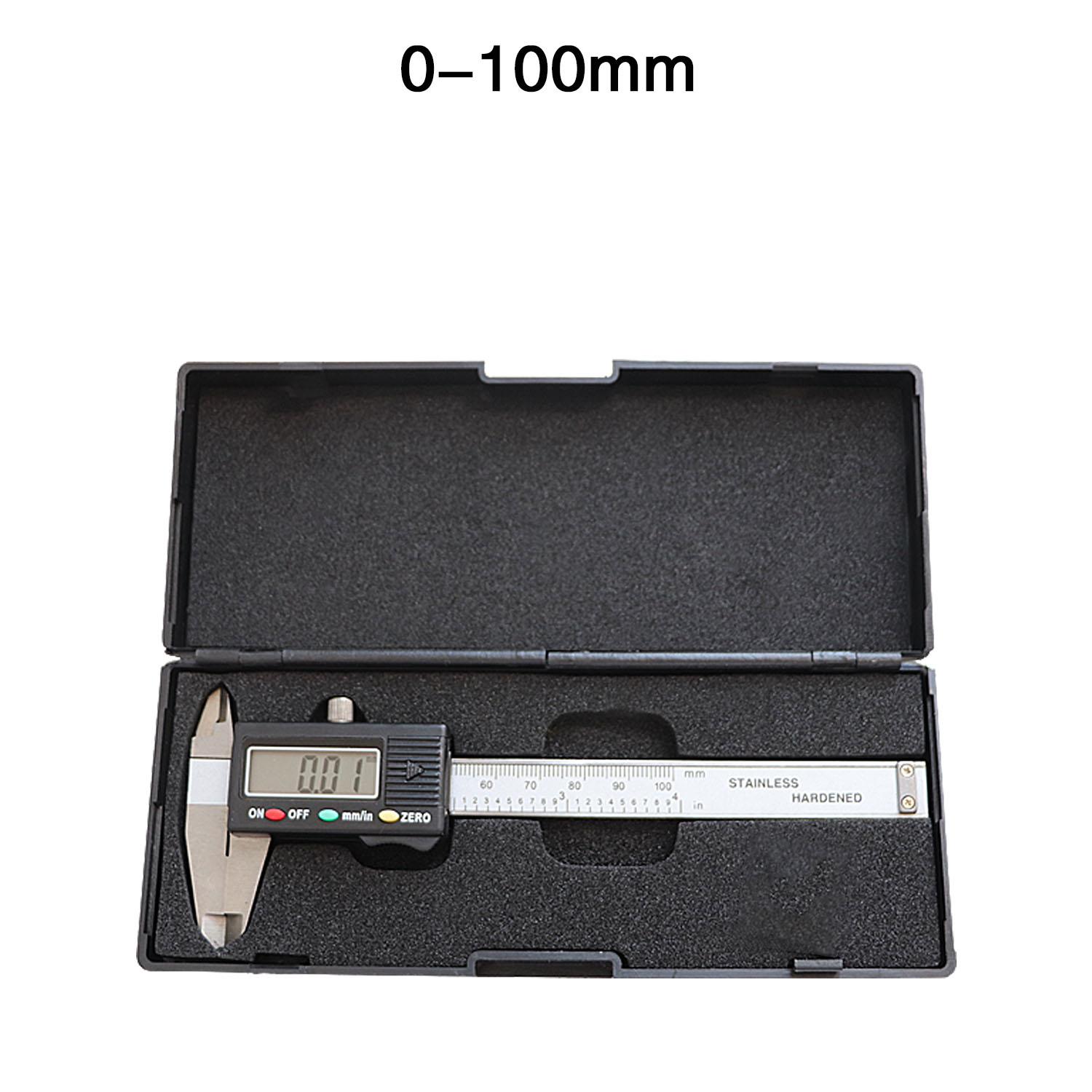 

150 мм 100 мм электронный цифровой штангенциркуль из углеродного волокна циферблат штангенциркуль микрометр измерительный инструмент цифровая линейка