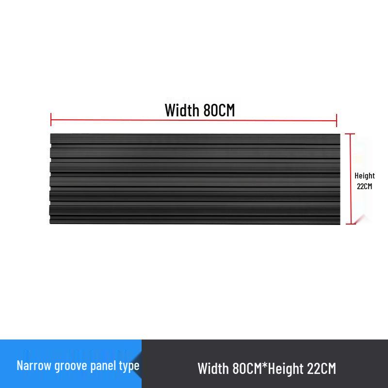 PVC Slotted Panel Display Stand for Mobile Accessories & Jewelry with Hooks