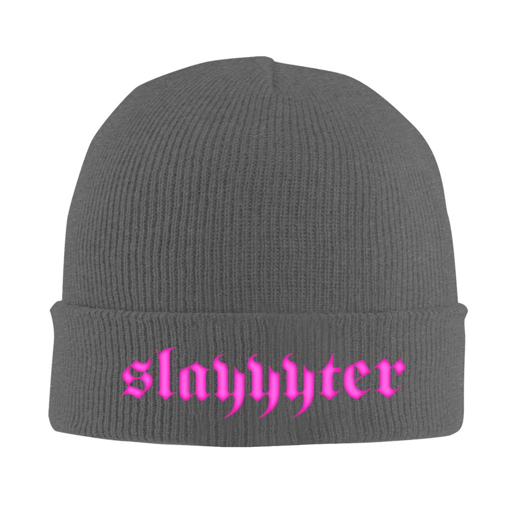 Slayyyter Knitted Hat Womens Unisexs Beanies Autumn Winter Hat  Warm Cap