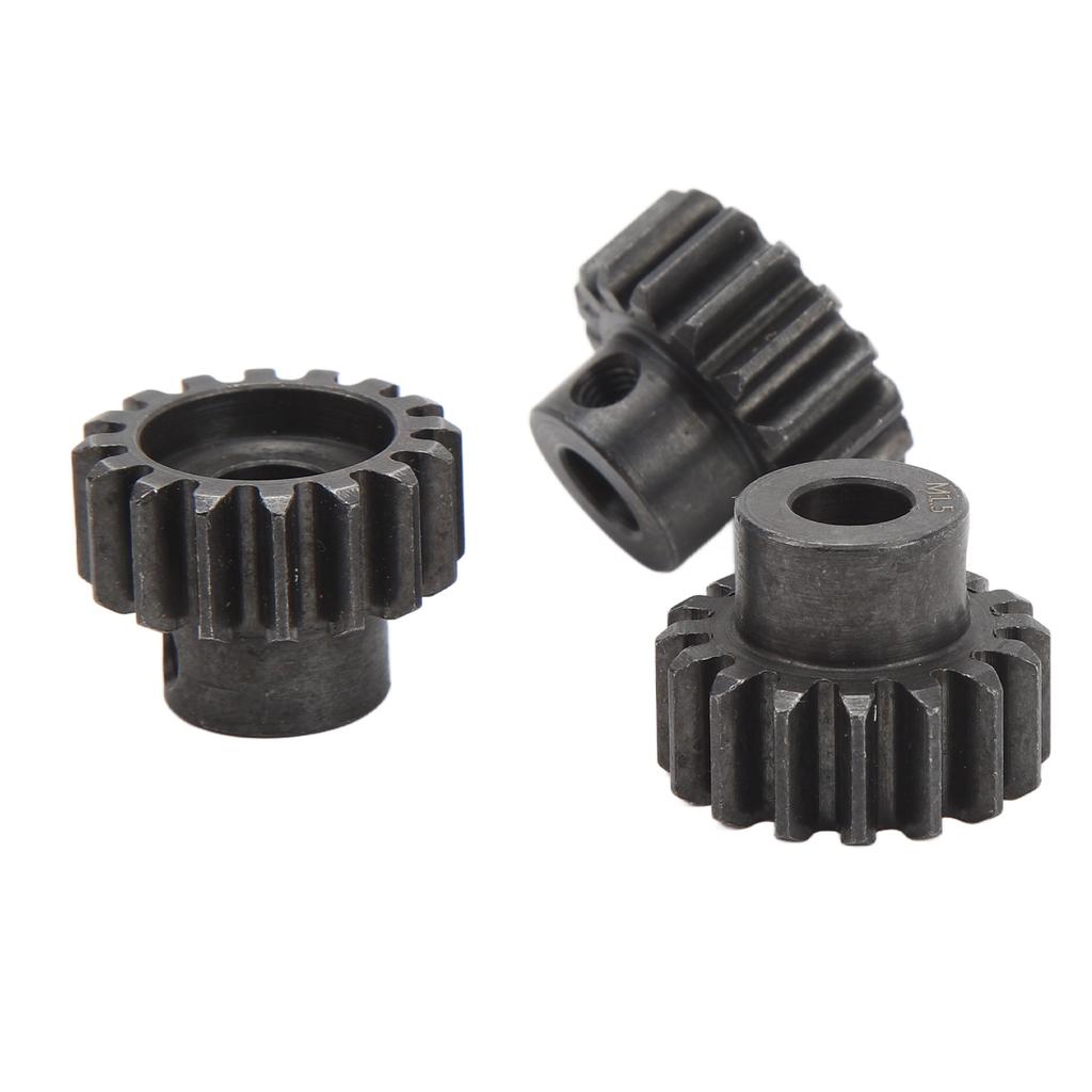 3pcs RC Car Gear Set 8mm Inner Hole Steel Car Motor Gear for 1 5 1 8 1 10 Model Car