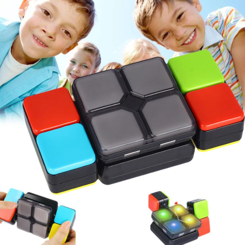 Colorful Musical Magic Cube Interactive Game Machine For Family Fun And Stress Relief