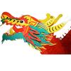 Chinese Cultural Decor Handmade 3D Paper Dragon Hamging Ornament for New Year Lantern Festival Celebrations