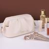 Wide-open Women Cosmetic Bag Handheld Toiletry Storage Bag Ins Makeup Organizer  Travel