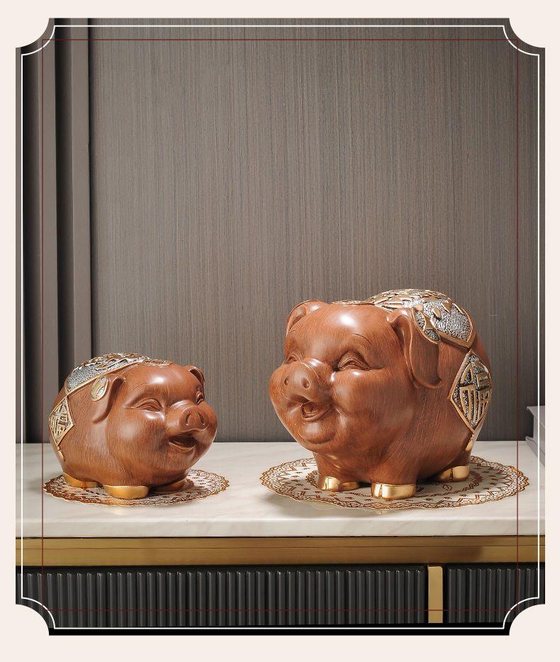 2026 Kreatives Sparschwein: Einzigartiges Sparschwein-Ornament mit großem Fassungsvermögen