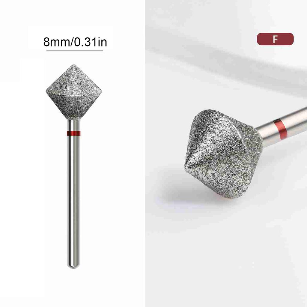 Diamond Milling Cutter Nail Drill Bits Set For Manicure Accessory Pedicure Eletric Machine Nail Bit Brush Burr Tool