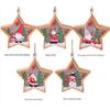 LED Luminous Christmas Decoration DIY Crafts Christmas Tree Ornament  Holiday