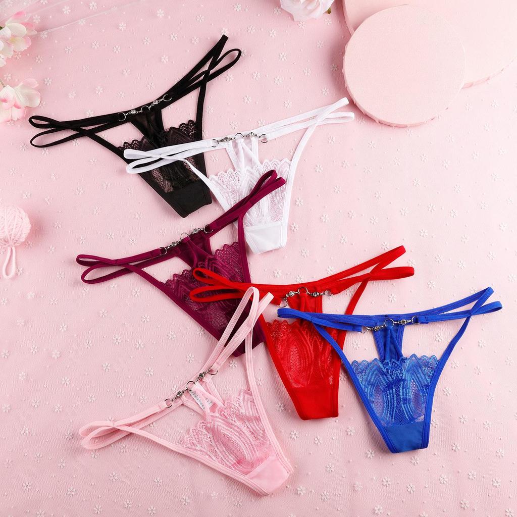 Women's Lace Sexy Thong Underwear (Style 5043)