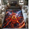 Tappeto in Flanella Stampato Manchester United Antiscivolo Morbido Poliestere Tappeto per Pavimento Tappetino Decorativo per Interni per Camera da Letto Soggiorno Divano