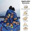 1pc Supernatural 8 Blanket Soft Warm Throw for Home, Office, Travel All Season Cozy Bedding Gift, Office Cozy AccessoryB