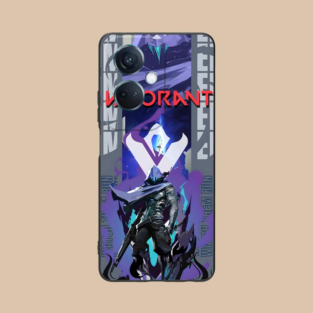 Valo Omen Phone Case for OPPO Reno 14 13 12 11 10 9 8 7 6 5 F T Pro 5G Soft TPU Shockproof Cover