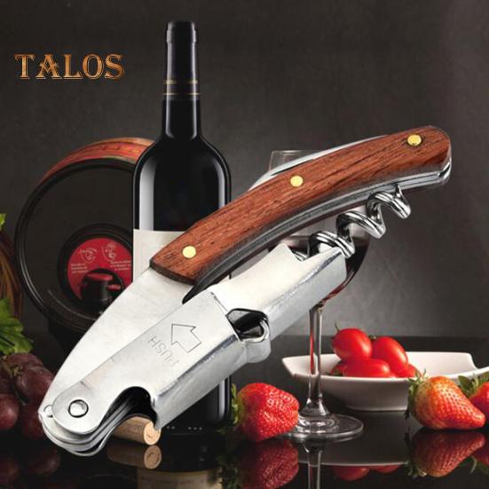 Bottle Opener Foldable Remove Beer Caps Wide Application Durable Manual 3-in-1 Bottle Opener Corkscrew with Cutter Household Supplies