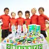 166 Pcs Soccer Party Favors for 12 People Party Supplies with Cup Straw Stress Ball Keychain Sticker Silicone Wristbands Whistle Goodie Bags for Kids