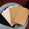 20Pcs Vintage Envelopes 4x2.76Inch Small Folding Envelopes Invitation Envelope For Wedding Valentines Card And Mailing