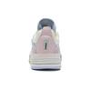 New LiNing Wave Non slip Lightweight Low Top Skateboard Shoes Women's White Pink Yellow AGCS030-2