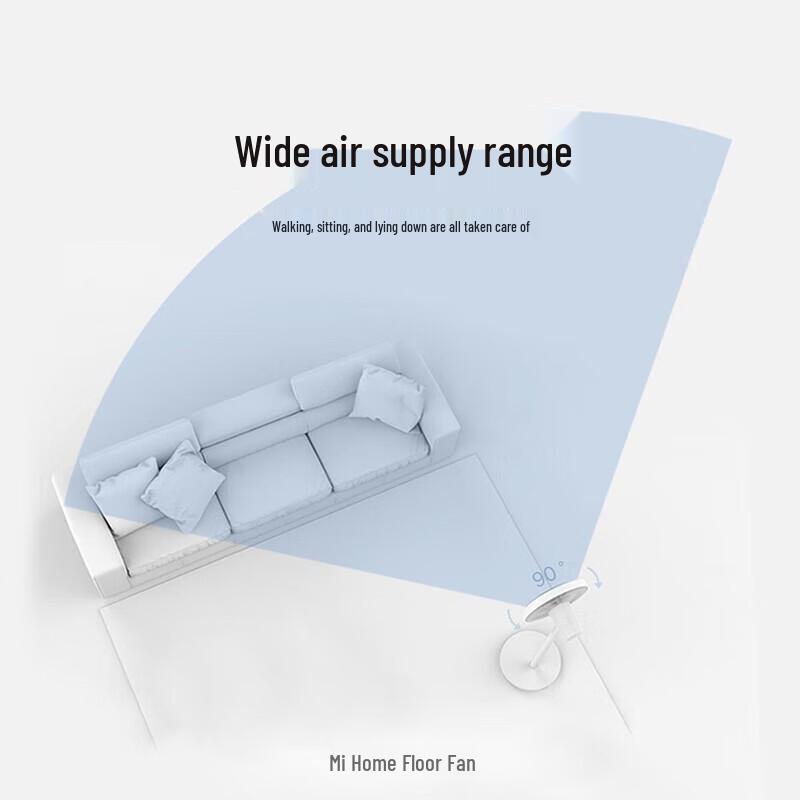 Xiaomi Smart 7-Blade Floor Fan CN plug (adapter included)
