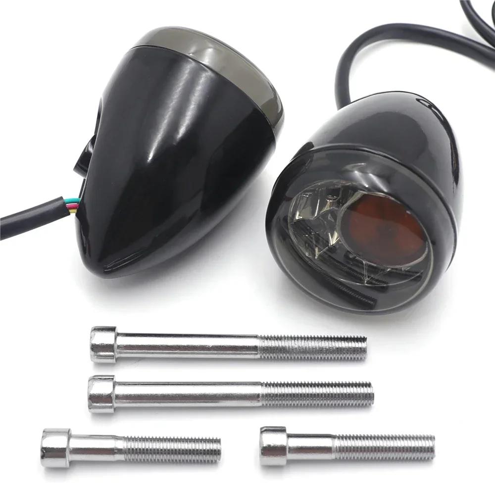 Turn Signal Light Indicator Rear For Harley Davidson Sportster XL883 XL1200 FXD FXS Motorcycle Parts