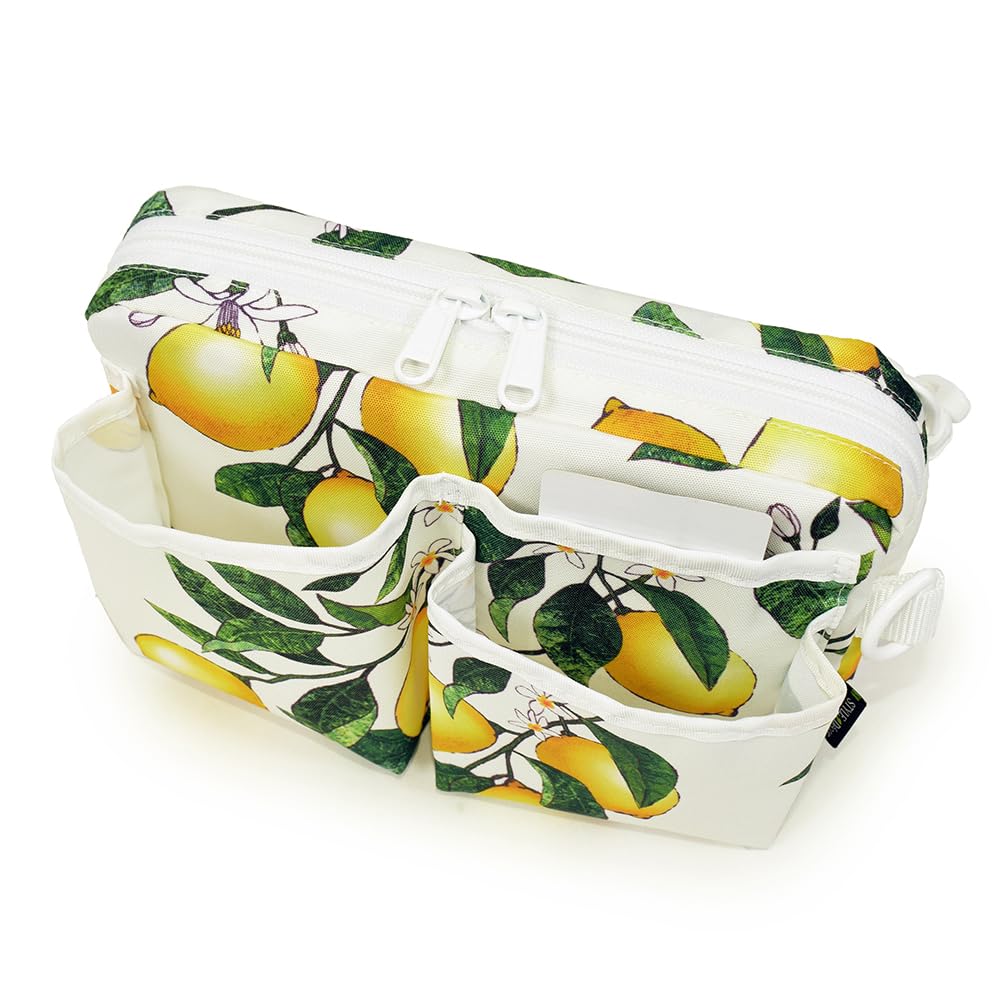 STYLE Decor Nurse Pouch Citrus Lemon Nursing Medical WA400900 (Water-Repellent, Gusseted) 2-Way Shoulder/Waist Pouch, Accessories, Supplies,