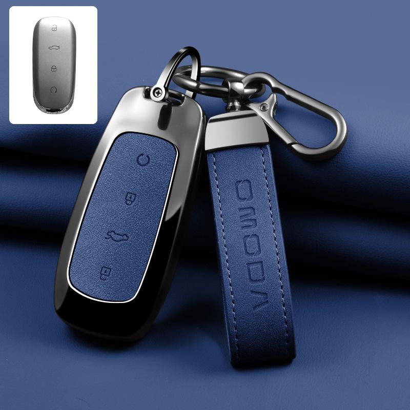Étui de Protection pour Clé de Voiture OMODA pour Hommes et Femmes - Coque de Clé Haut de Gamme avec Boucle