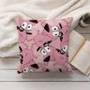 Housse de coussin C-Courage le C-Lâche-S Chien Décoration de Maison Housse de Coussin Convient Pour Chambre à Coucher Voiture Bureau Canapé
