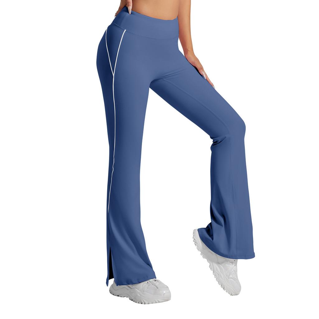 Leggings da Yoga con Controllo Pancia e Design a Zampa d'Elefante per Fitness e Danza da Donna