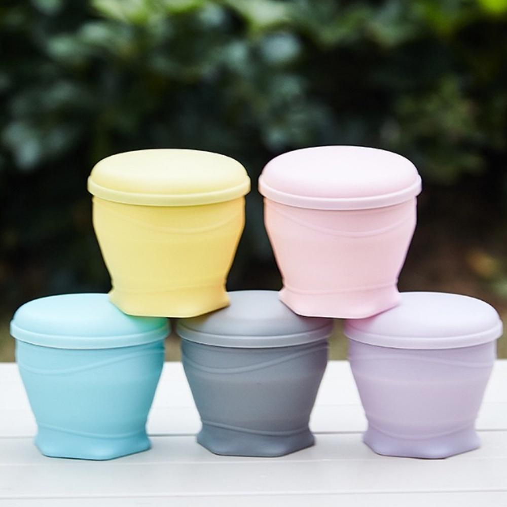 Tazza pieghevole da 180 ml, tazza da viaggio pieghevole in silicone - tazza da campeggio pieghevole in silicone con coperchio - adatta per viaggi, campeggio,