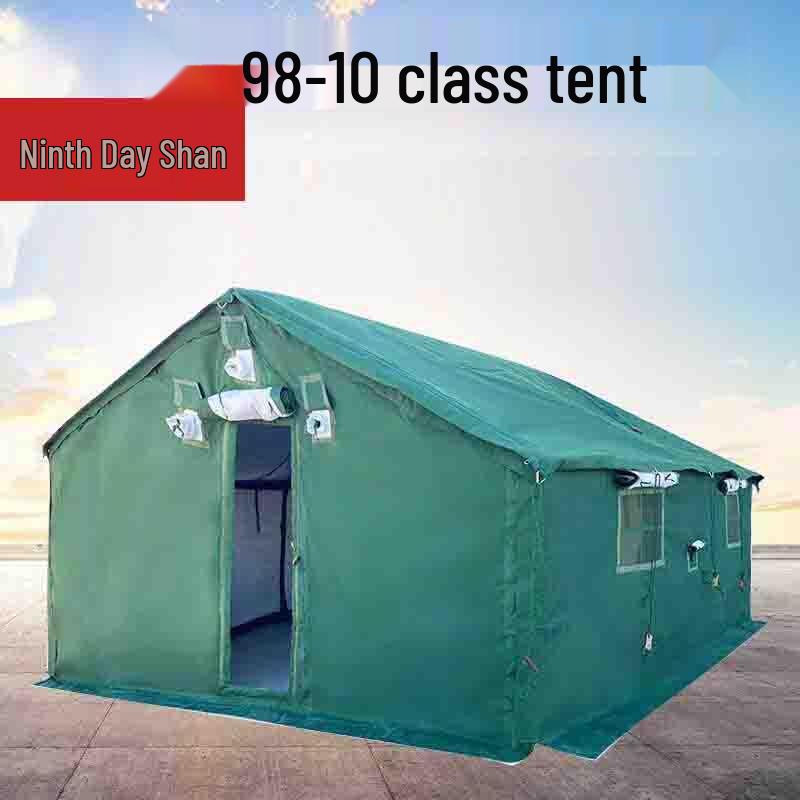 Jiu Ri Shan Military Grade Weatherproof Canvas Tent