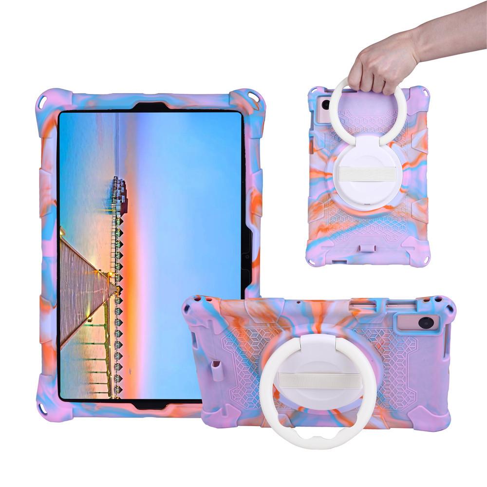 

Чехол для планшета Samsung Galaxy Tab A7 10,4 дюйма 2020 T500 Funda, чехол-подставка для Tab A 8,0 S5e S6 A8 10,5 дюйма Lite T220 P610, чехол Tab S6 SM-T860 T865 фиолетовый