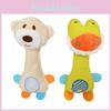 Children's Plush Rattle Stick With Bell Baby Animal Hand Grabbing Stick Soothing Toy Supplier From China
