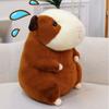 Cartoon Capybara Plush Toy Simulation Capibara Fluffty Doll  Birthday Gift