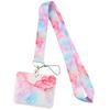 Marble Printing Lanyard For Keychain ID Card Cover Passport Student Cellphone USB Badge Holder Key Ring Neck Straps Accessories