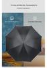 Elderly Dual-Use Walking Stick Umbrella: Lightweight, Anti-Slip, Reflective, with Sun and Rain Protection