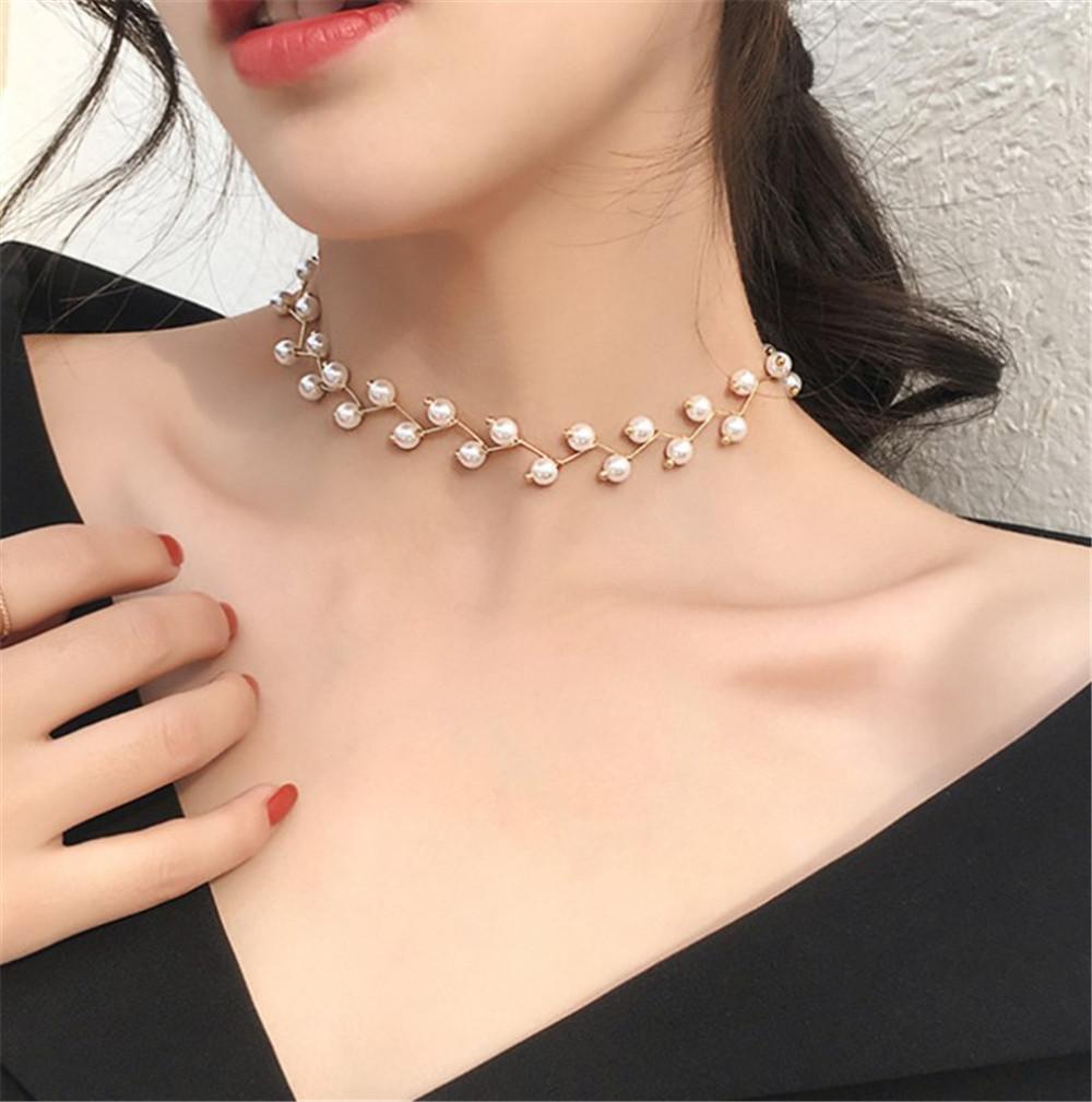Necklace Jewelry Women S Jewelry Pearl Necklace Stacked High-End, Necklace Light Luxury Niche Accessories