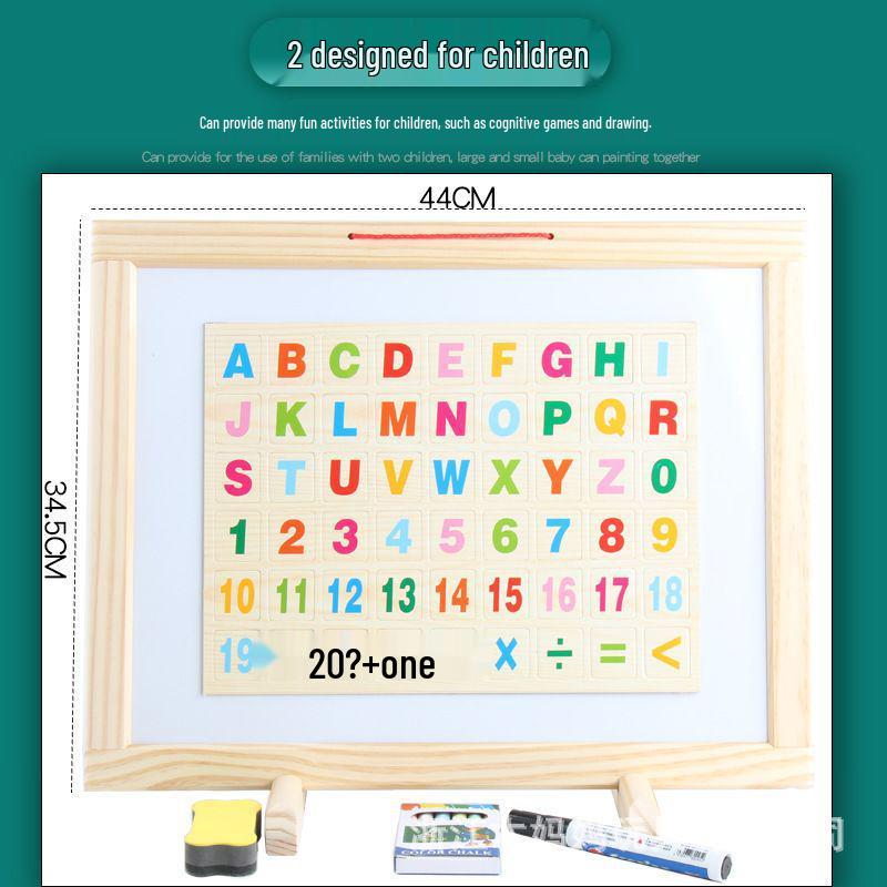 Lavagna/Lavagna Bianca Magnetica Double-Sided per Bambini per Scrivere e Disegnare