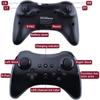 Extension Wireless Pro Controller for Nintendo Wii U Gamepad Console